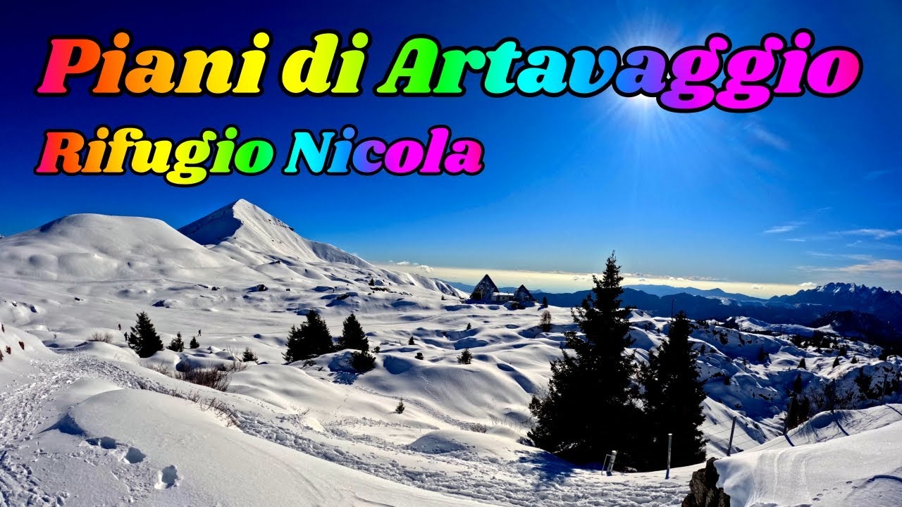 Piani di Artavaggio e Rifugio Nicola, Ciaspolata da Culmine di San Pietro, Trekking Lombardia#italia