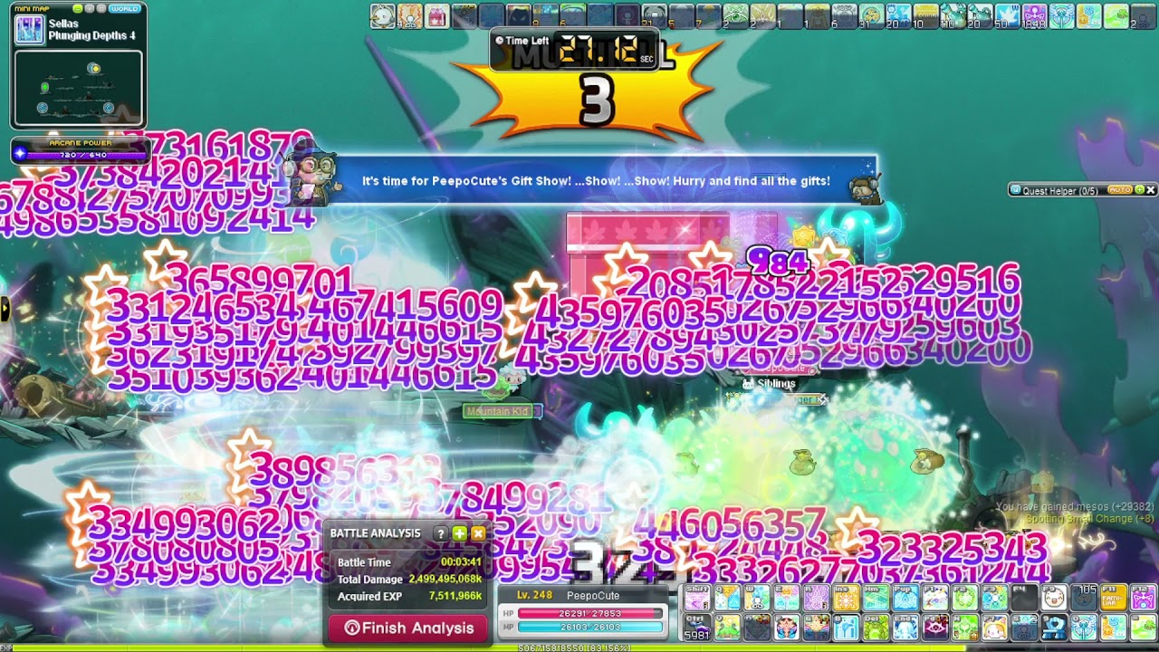 Maplestory Lara Lazy 240-250 Training