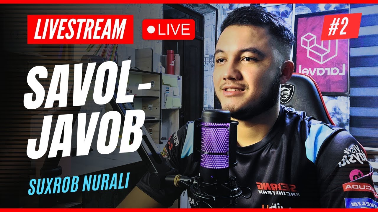 🔴 Dasturchilar Uchun Jonli Savol - Javob