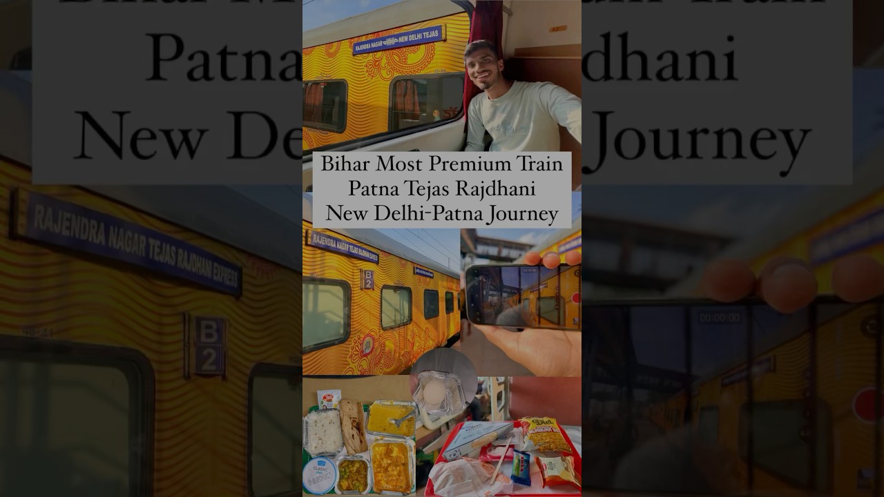 New Delhi Patna Tejas Rajdhani Express 12310 Patna Tejas Rajdhani Express Full Journey