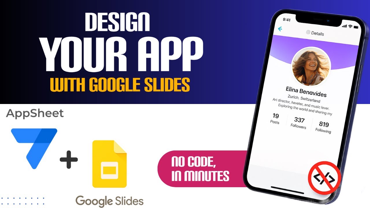 🎨🚀 Tutorial. Design Your App with Google Slides — No Code, Just Minutes!