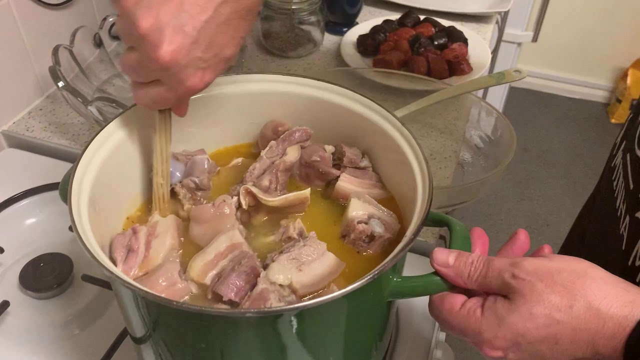 Cozido De Grão a Alentejana