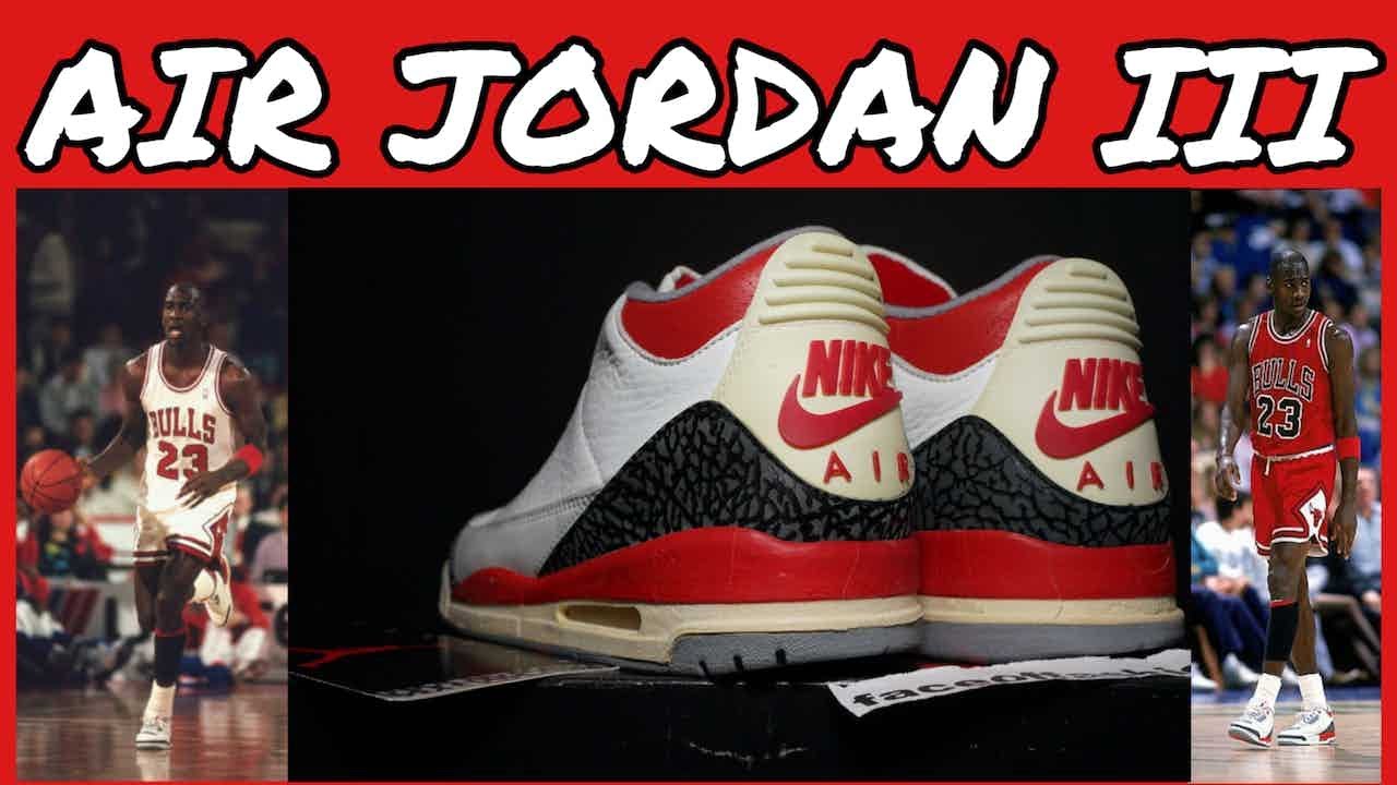 Michael Jordan Wearing The Air Jordan 3 | Fire Red | Full Highlights