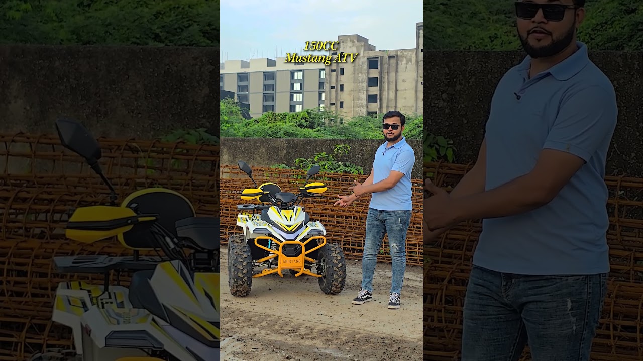 150CC NEW MUSTANG |  ATV Bike In India