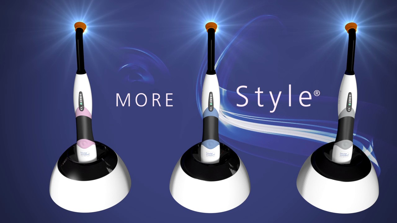 Bluephase Style curing light featuring Polywave LED, manufactured and submitted by Ivoclar Vivadent