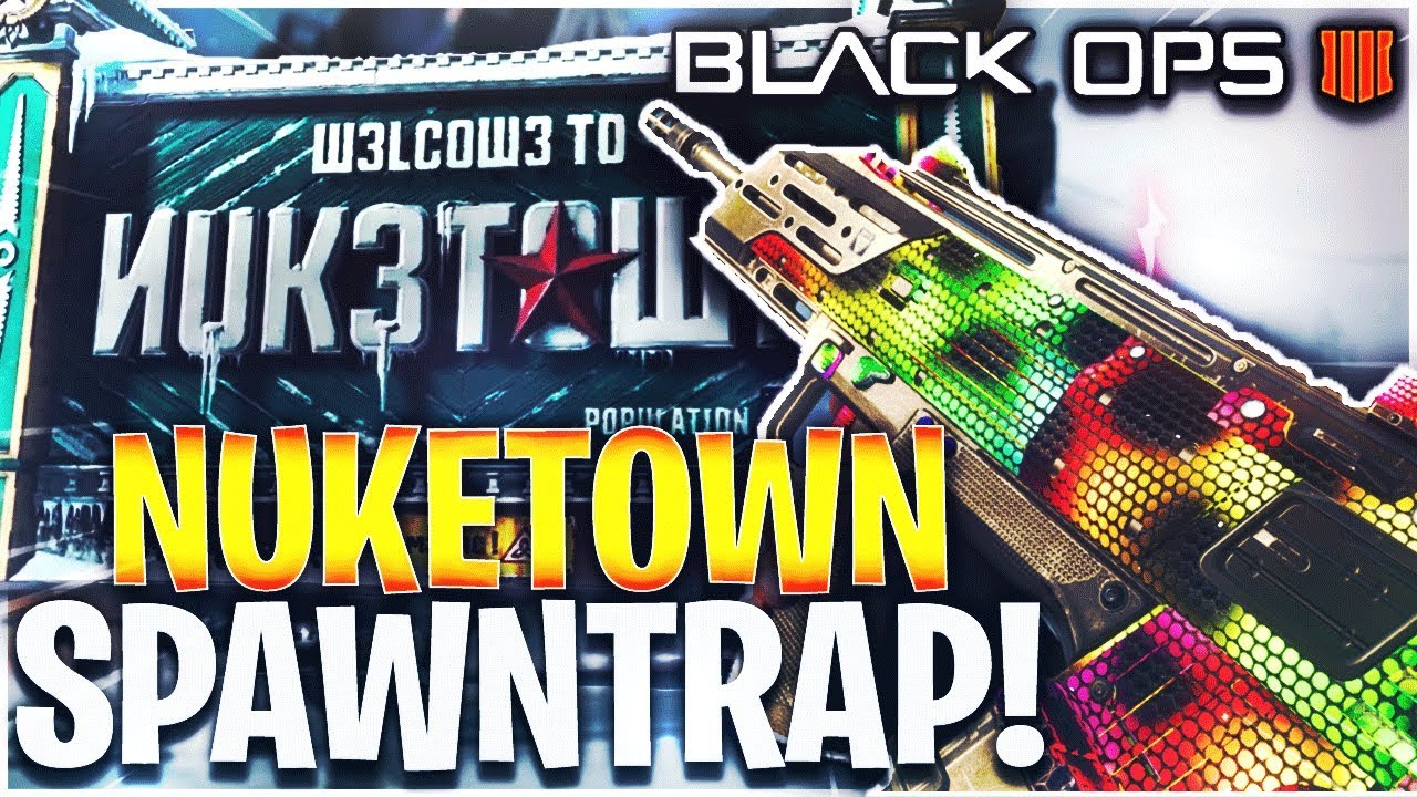 THE PERFECT WAY TO SPAWNTRAP ON NUKETOWN! (BO4 Nuketown Spawntrap Tutorial)