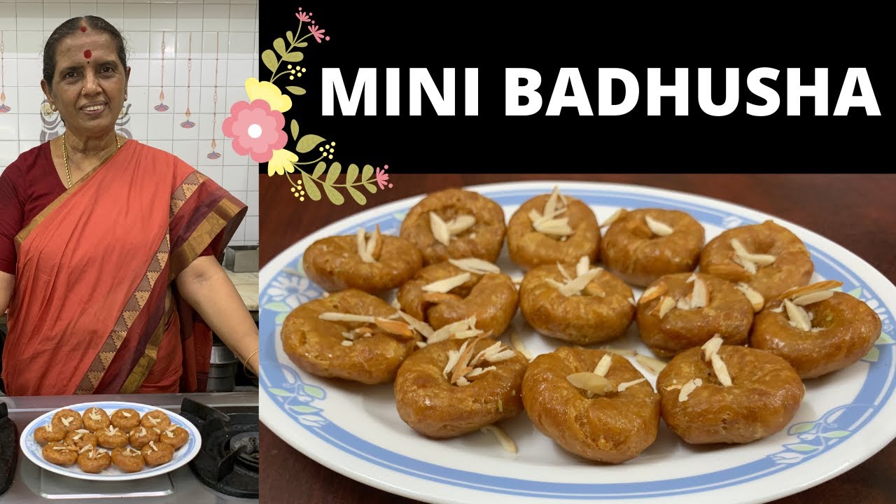 MINI BADHUSHA RECIPE BY REVATHY SHANMUGAM