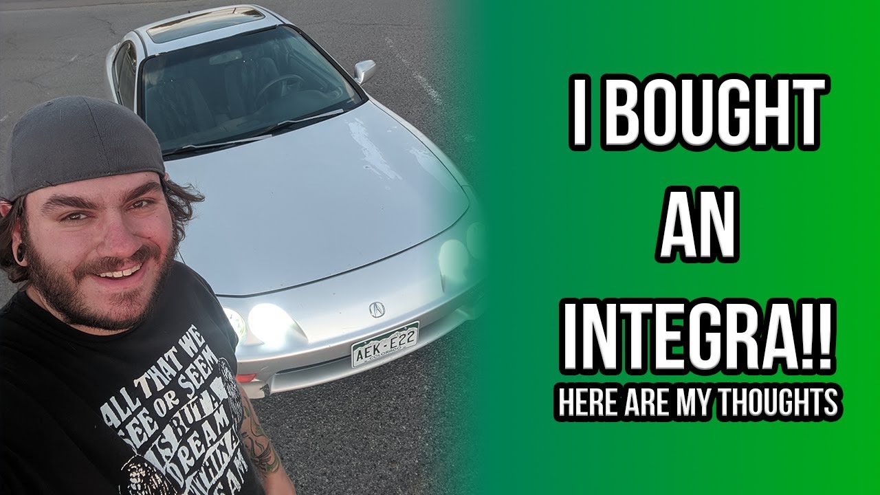 Pros and Cons of My New DC4 Integra (1999 Acura Integra LS) First Impressions of a 20 Year Old Car!
