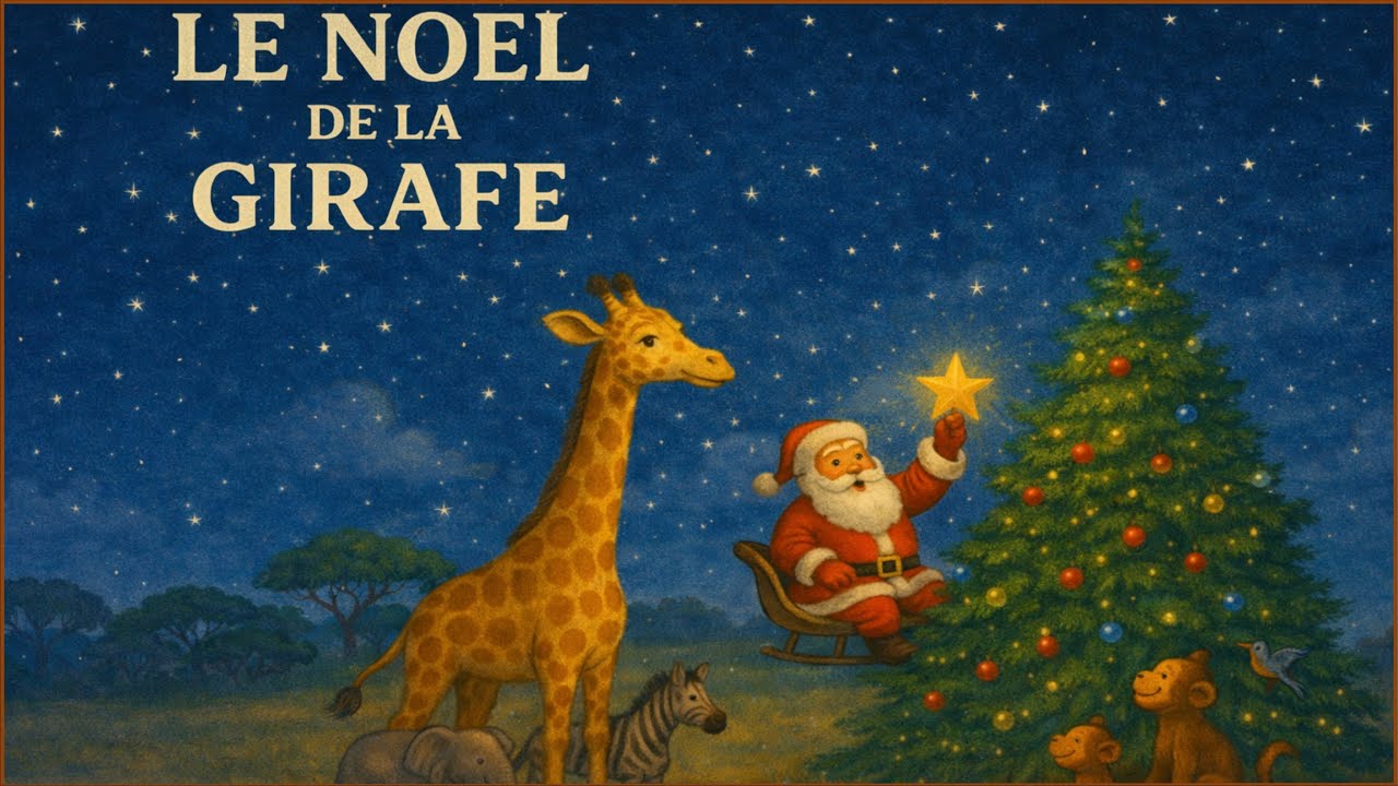 Le Noel de la Girafe 🦒🎄