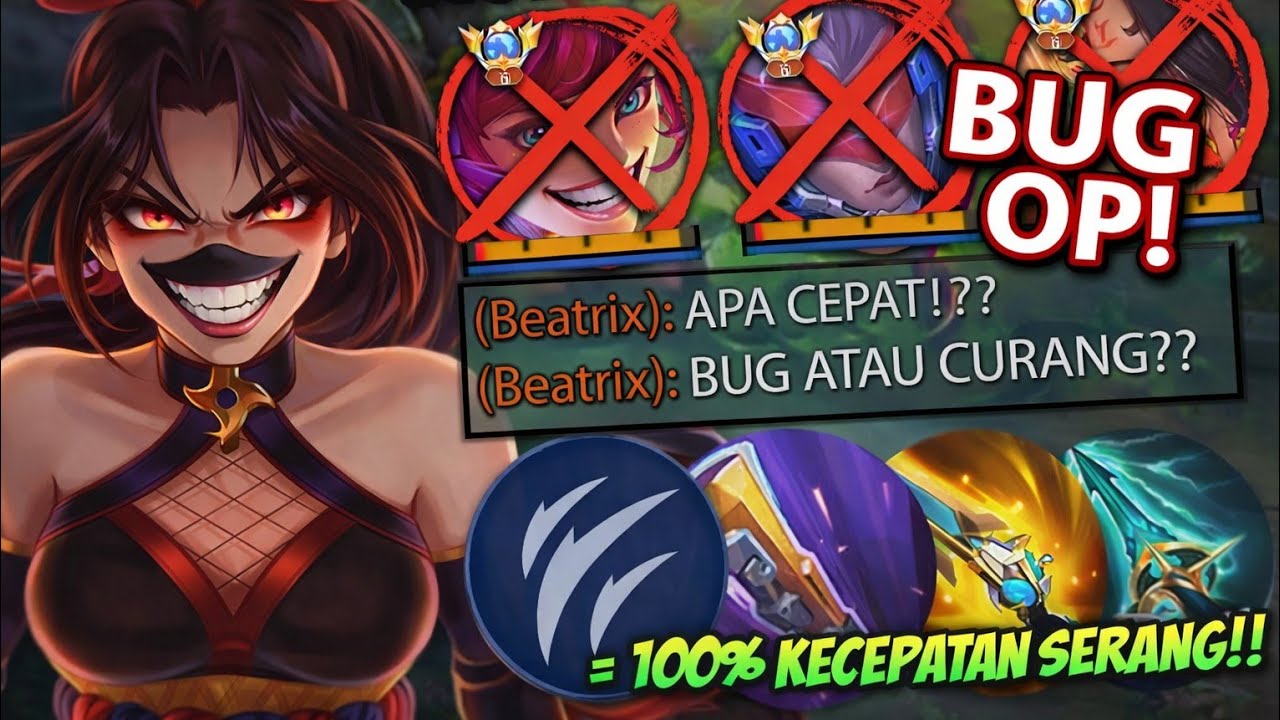 SI JANDA JAHAT, EMBLEM FIGHTER ! MAKIN GACOR - MLBB