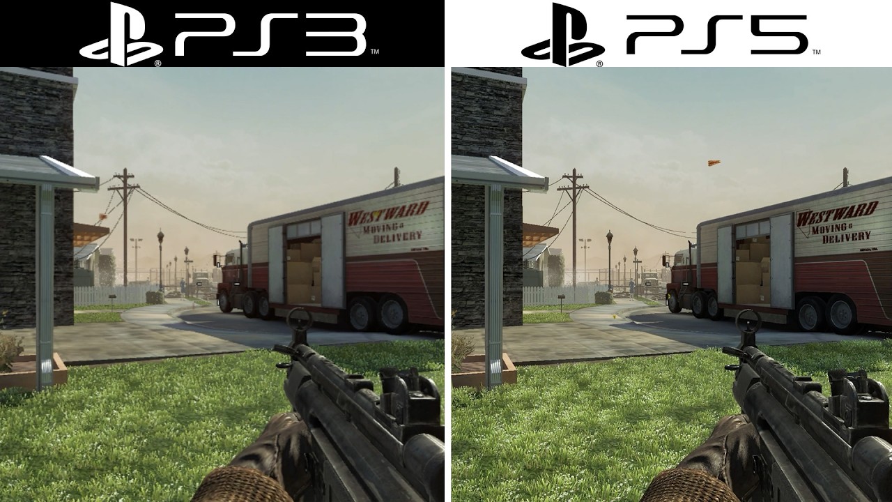 BLACK OPS 1 - PS5 vs PS3