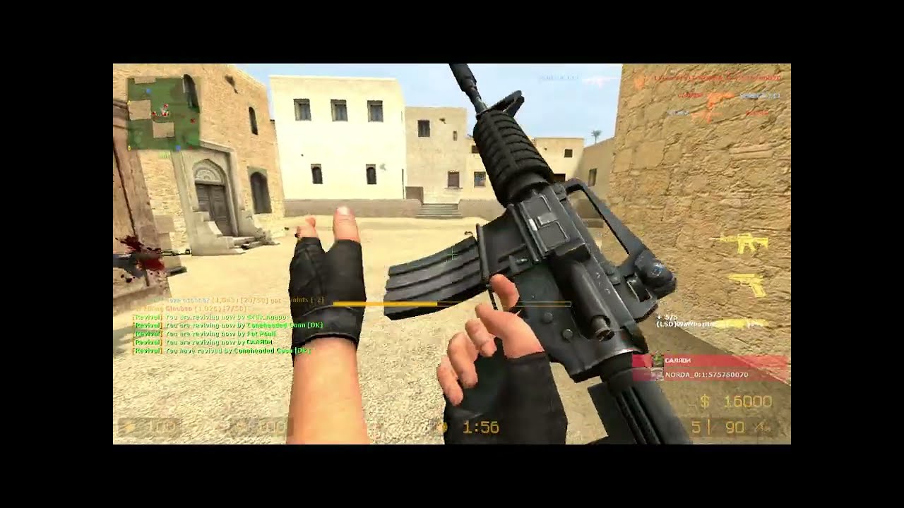 Blending in with the Russians in CS source