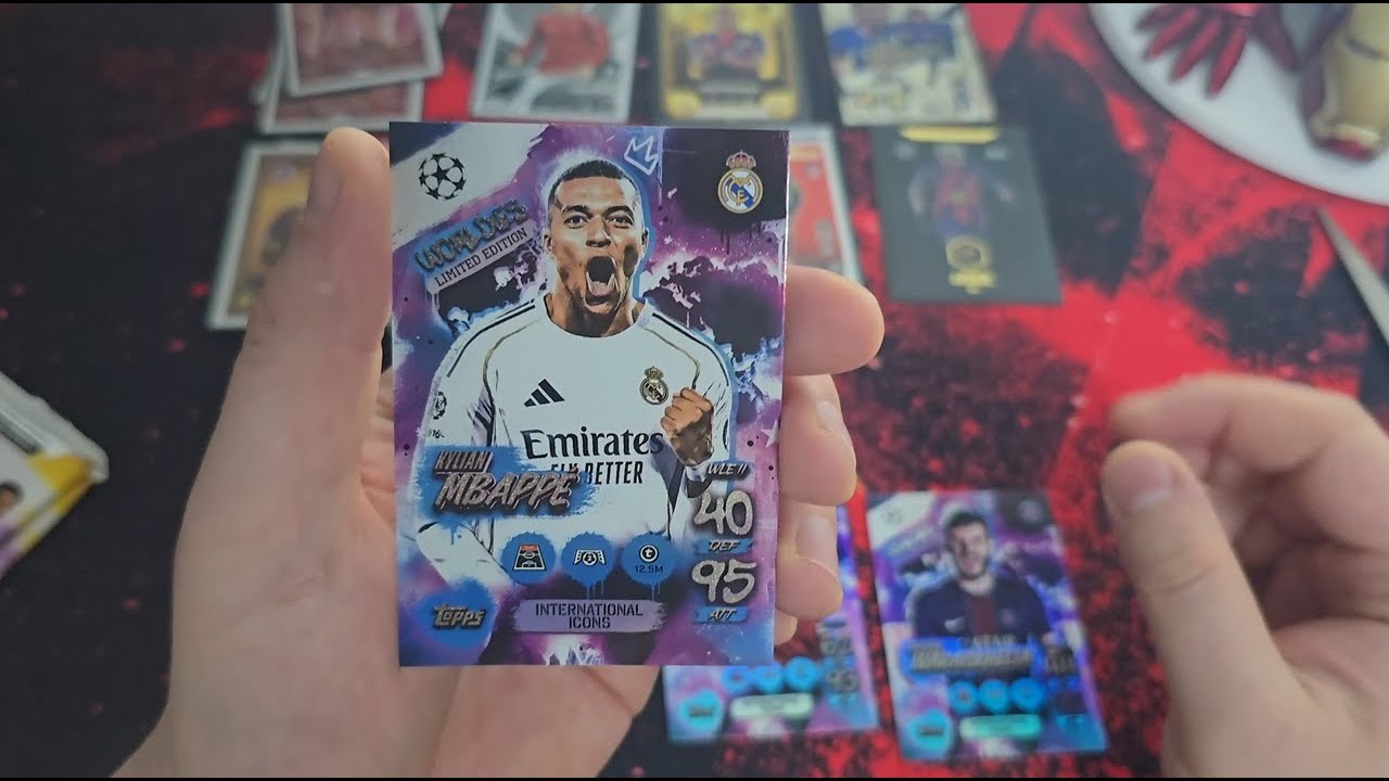 🎬⚽ TOPPS – Mini Puszka #4 International Icons | Otwieranie
