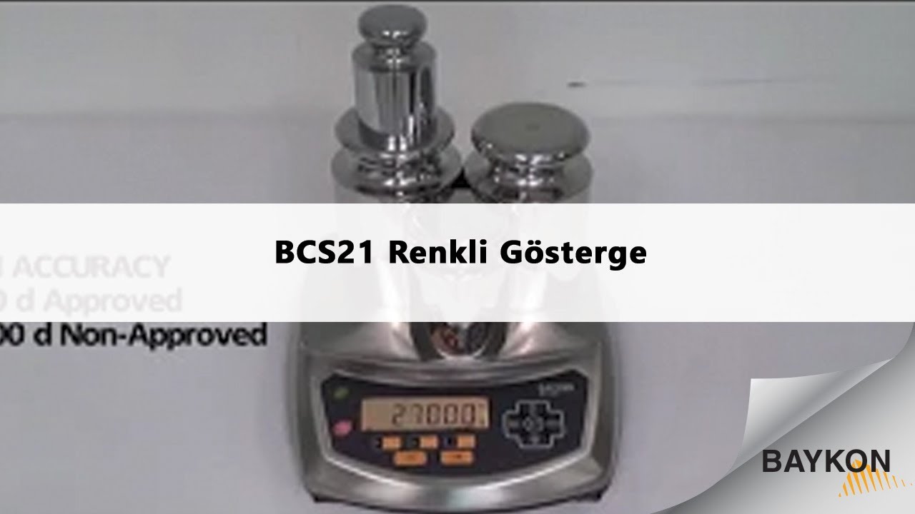Baykon | BCS21 Renkli Gösterge