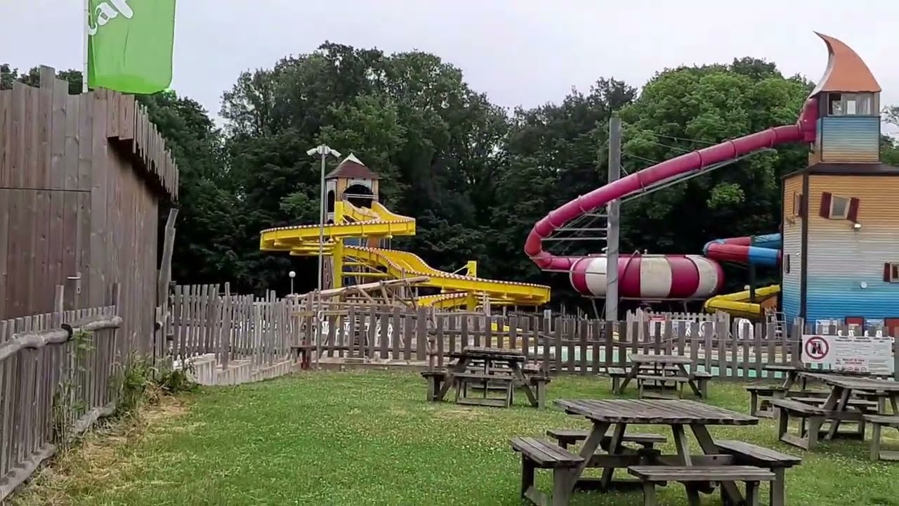 S6S004: Capfun Camping site tour: Campingplatz L'hirondelle: Car Camping with family at Belgium