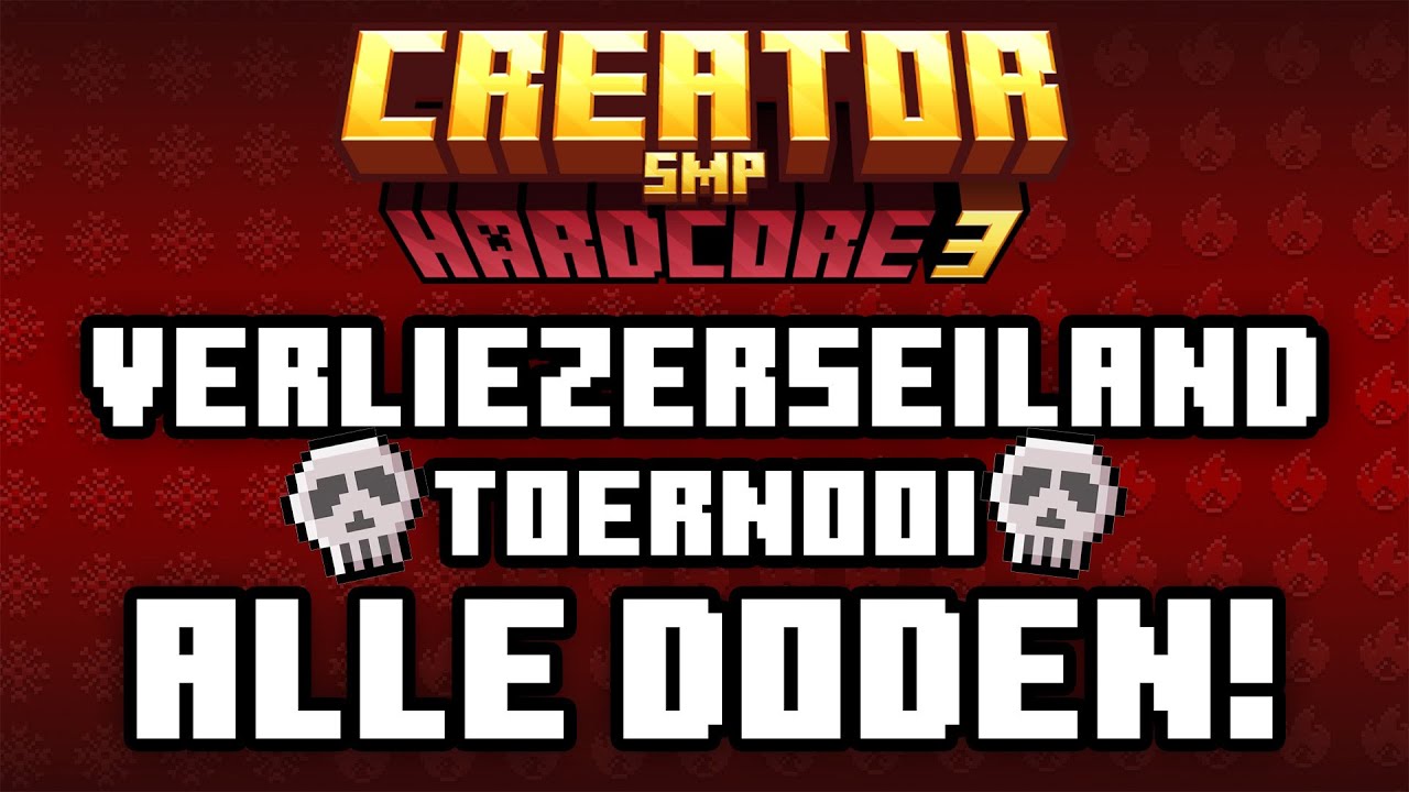 ALLE DODEN OP HET VERLIEZERSEILAND TOERNOOI IN DE CREATORS SMP #creatorsmp #creatorsmp3
