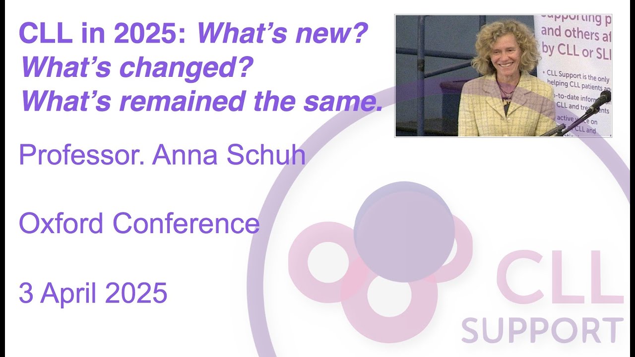 Professor Anna Schuh - CLL in 2025: What's new? What's changed? What's remained the same.
