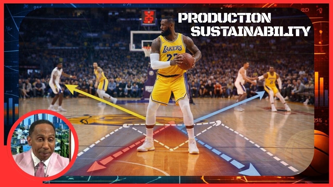 NBA Analysis | LeBron James Age 41 Tactical Breakdown Lakers Offensive Rating vs Defensive Liability