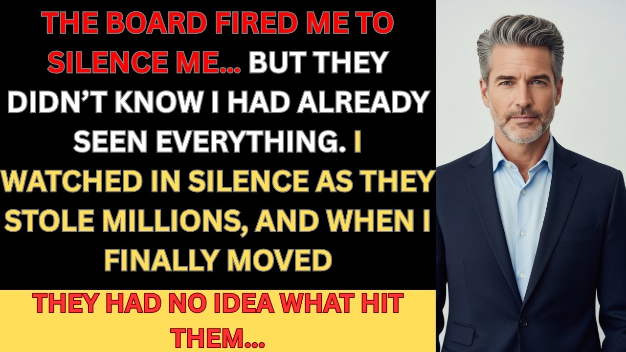 Board Pushed Me Out Quietly After Years of Service; They Didn't Know What Was About to Surface