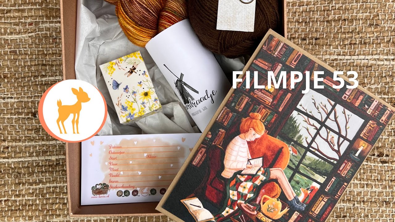 Filmpje 53, Rumours vest, Corran Cardigan en Journals