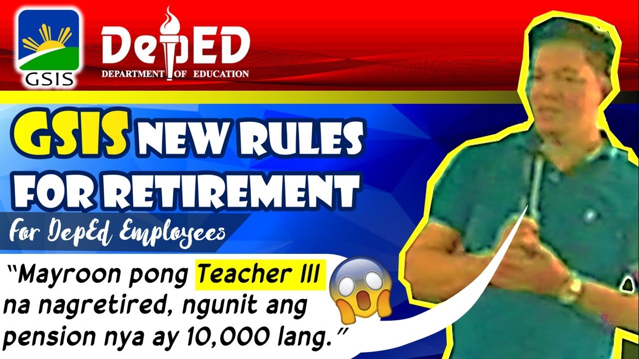 GSIS Policy for Retirement Benefits