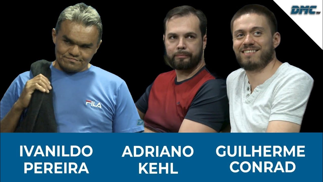 IVANILDO PEREIRA, GUILHERME CONRAD E ADRIANO KEHL