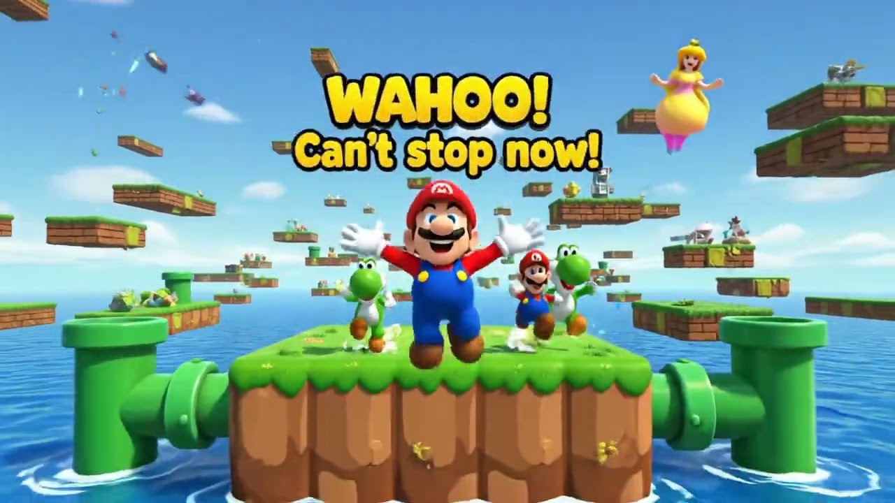 Mario Saves the Princess 👑🍄 | Plot Twist Ending | She Didn’t Need Saving!