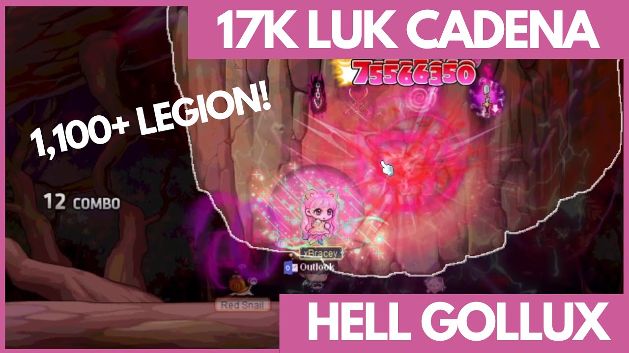 Maplestory (Reboot) - 17k Luk Cadena Solo Hellux