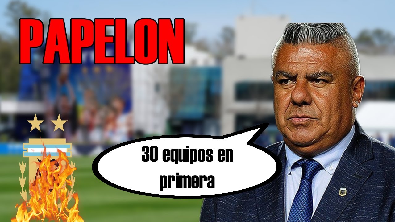 30 EQUIPOS EN PRIMERA Y SIN DESCENSOS?!