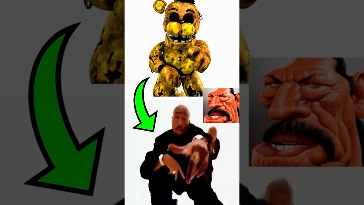 Refer&ecirc;ncias do RAP do FNAF ASSUSTADOR #fnaf #fnafmemes #fnafanimation