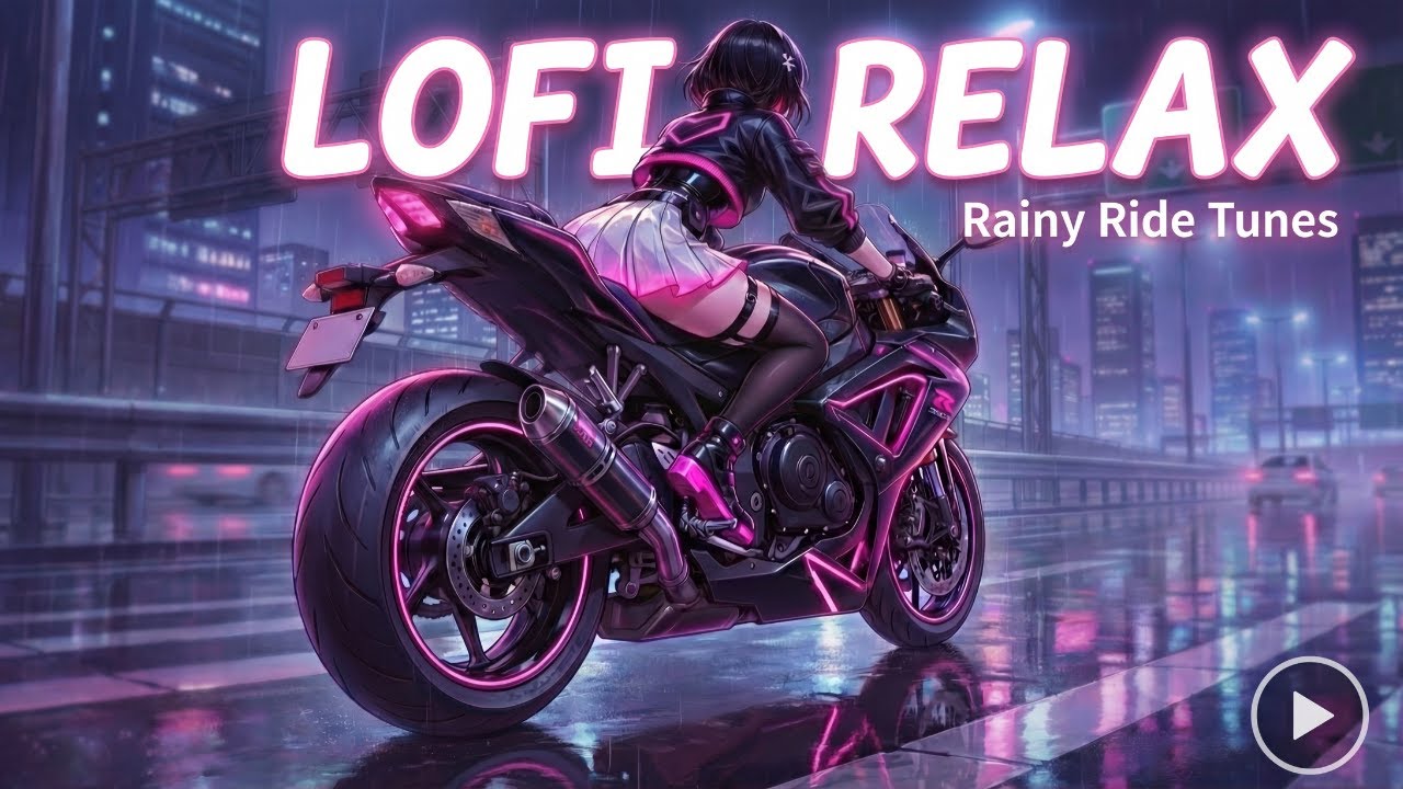 Lofi Relax 🌧️ | Chill Lofi Beats for Rainy Night City Vibes (Live)