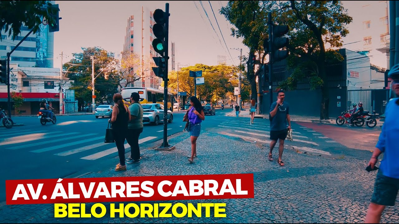 AVENIDA ÁLVARES CABRAL | BELO HORIZONTE - MG | NA RUA 4K