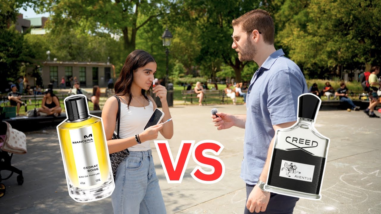 Creed Aventus Vs Mancera Cedrat Boise Eau De Parfum (Реакции женщин в битве ароматов)