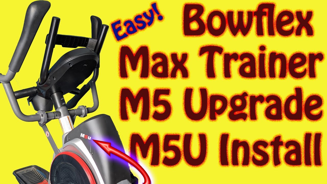 Установка комплекта обновления Bowflex Max Trainer M5 до M5U. Как обновить приложение Bowflex Max...