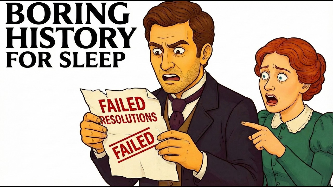 Why Victorian People Couldn’t Keep Their New Year Promises | Boring History for Sleep