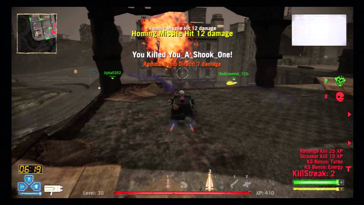 Twisted Metal ps3 - [H8Me] killing Talons in Skid Row