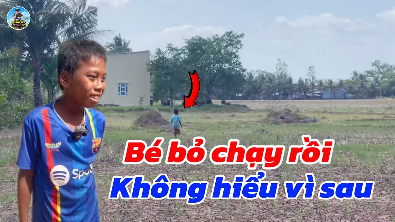 Bất ngờ con anh kiến thành bỏ chạy khi gặp người lạ không hiểu vì sau 