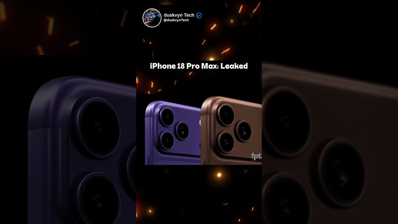 iPhone 18 Pro Max First Look!🍎🤯 