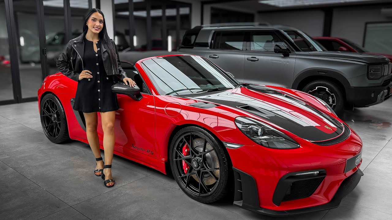 Porsche Spyder RS ​​на защиту защитной пленкой (PPF)