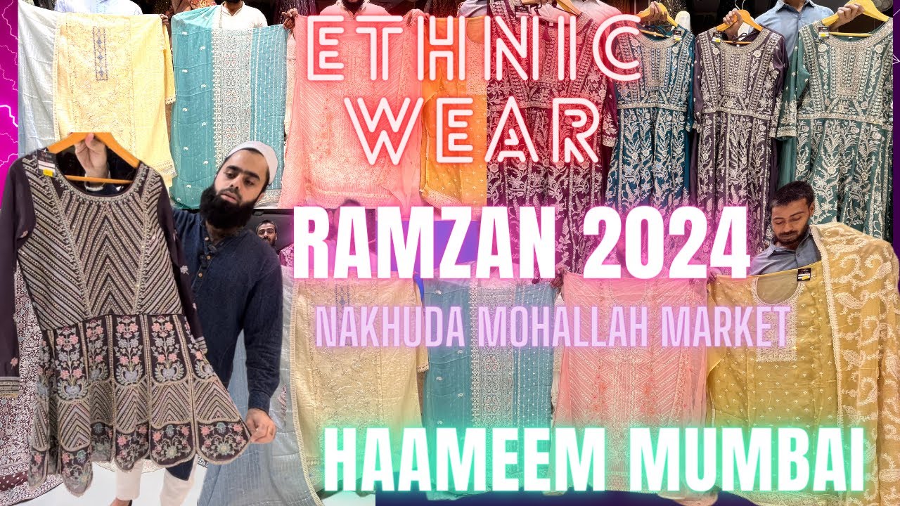Ethnic wear|RAMZAN2024|Haameem|Nakhudamohallahmarket|Mumbai #fashion #dress #eid #ramadan #haameem