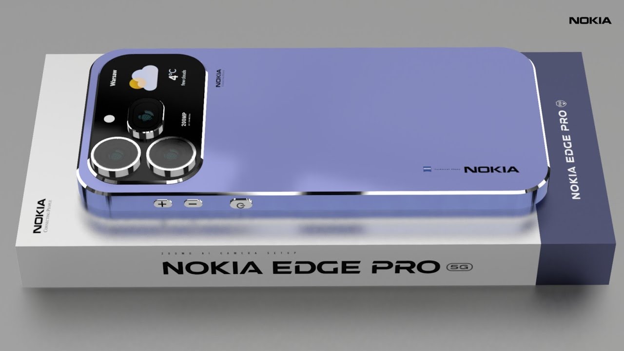 Nokia Edge Pro 5G - MTK Dimensity 9400, 200MP Camera, 6500mAh Battery, 12GB RAM//Nokia Edge Pro