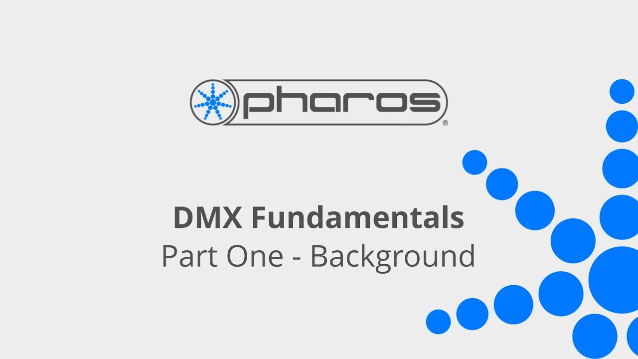 Основы DMX &mdash; Часть 1 &mdash; Общая информация