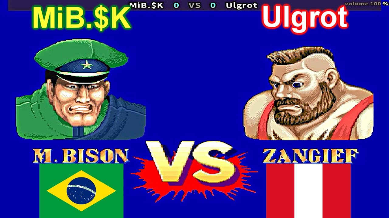 Street Fighter II': Champion Edition - MiB.$K vs Ulgrot