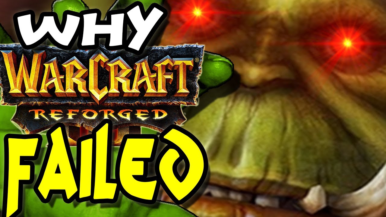 Почему Warcraft 3 Reforged провалился