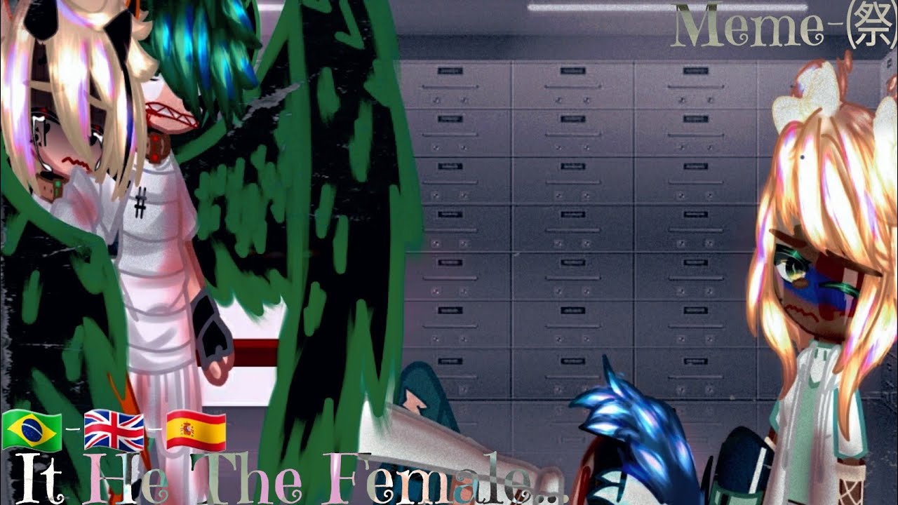 🦋░×-It He The Female!-×░🦋 π🍙_DekuBaku_π || ¥×-Meme Gc-×¥ ||🇧🇷-🇬🇧-🇪🇸- Ft. Experiment.Deku+Bakugou 🧪