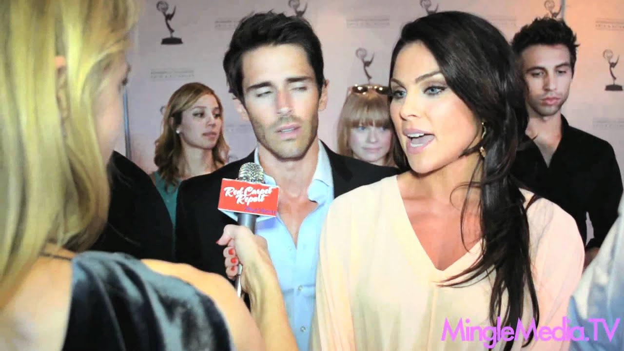Nadia Bjorlin, Brandon Beemer Daytime Emmy Nominee Reception