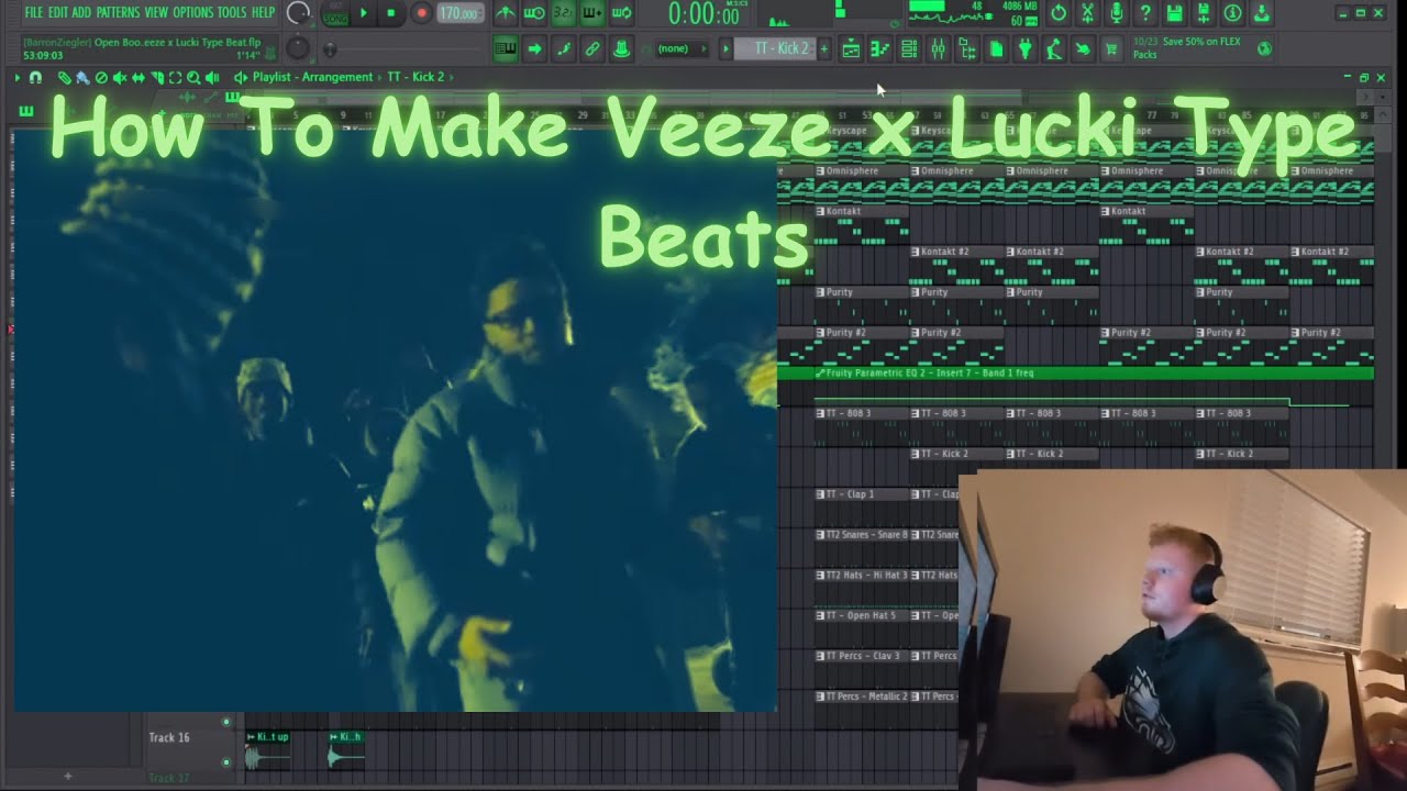 How To Make Hard Melodic Veeze x Lucki Type Beats In 2025!!