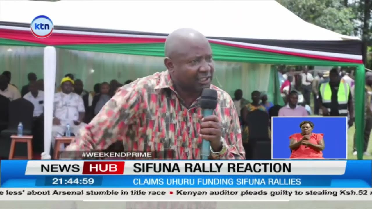 Kakamega Ayub Savula claims Uhuru is funding Sifuna rallies