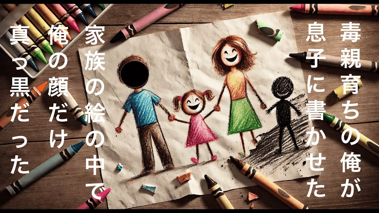 【兄弟間格差の闇】毒親育ちの落とし穴とは？愛する家族を苦しめる負の連鎖　「毒親の劣化コピーの俺が、息子に描かせた家族の絵の中で、俺の顔だけ真っ黒だった」