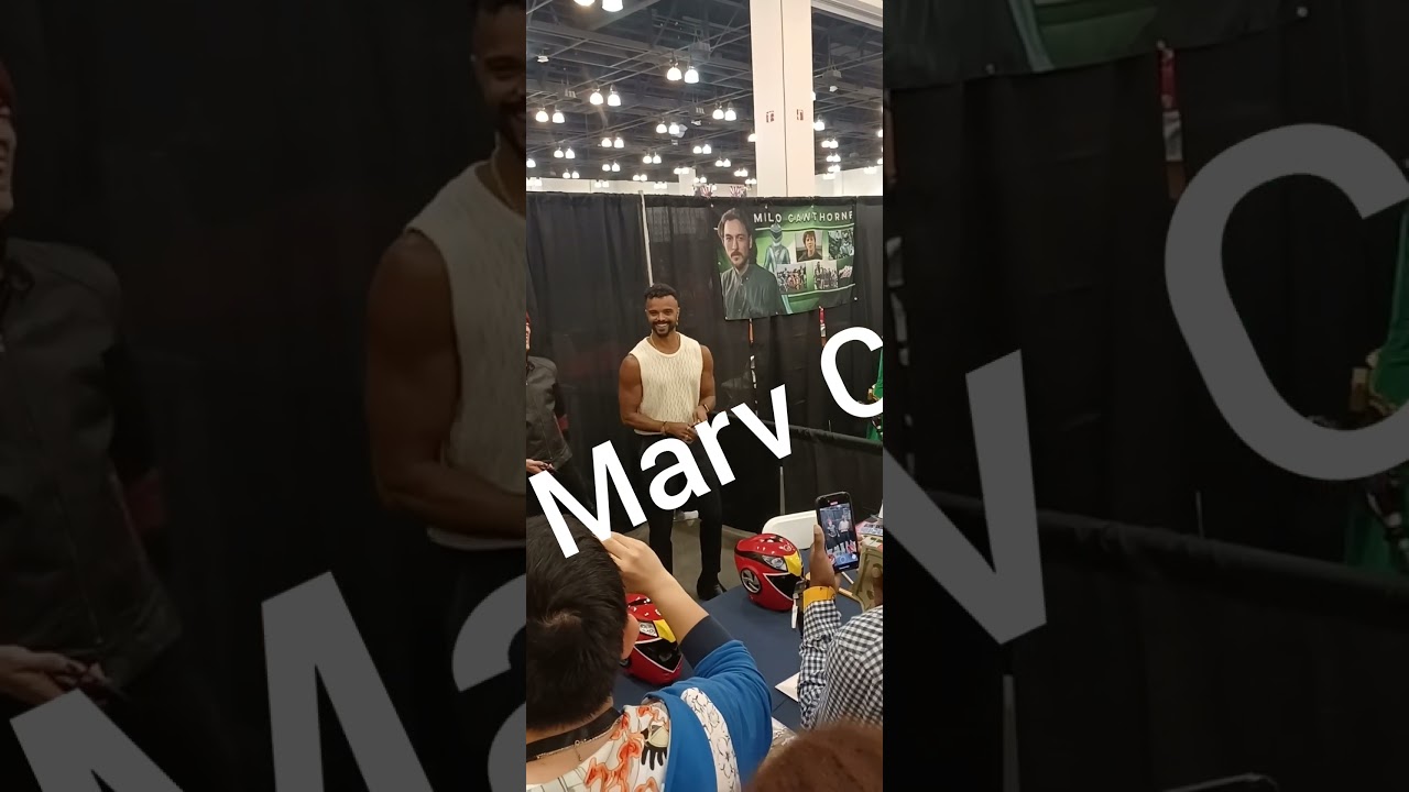 Power Morphicon 2024 -Eka Darville (RPM Red) meets Yasuhisa Furuhara (Go-Onger Red) 2/3